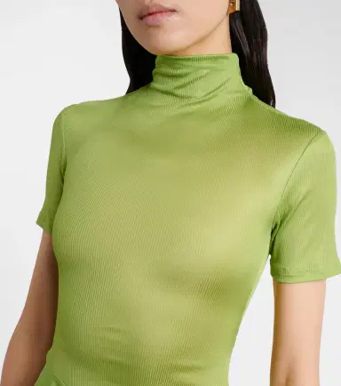 Christopher Esber Fusion gathered ribbed-knit gown | Thumbnail 2