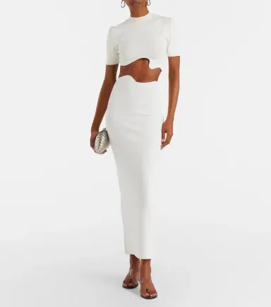 Christopher Esber Maparadita asymmetric jersey crop top | Thumbnail 3 Christopher Esber Maparadita asymmetric jersey crop top | Thumbnail 3