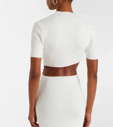 Christopher Esber Maparadita asymmetric jersey crop top | Thumbnail 5 Christopher Esber Maparadita asymmetric jersey crop top | Thumbnail 5