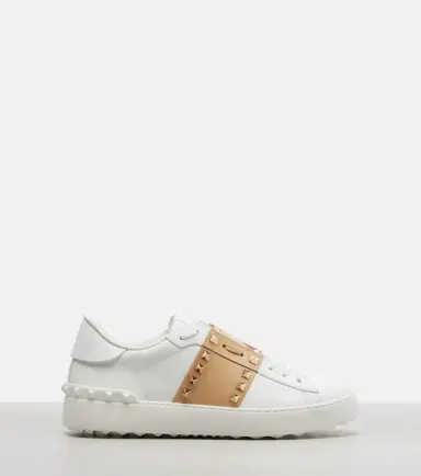 Valentino Garavani Rockstud leather sneakers | Thumbnail 3 Valentino Garavani Rockstud leather sneakers | Thumbnail 3