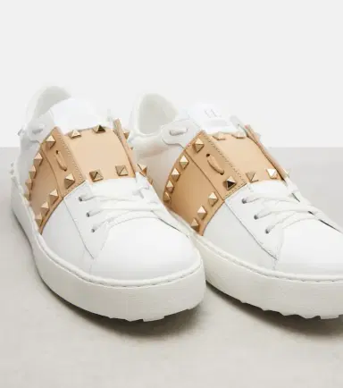 Valentino Garavani Rockstud leather sneakers | Thumbnail 4 Valentino Garavani Rockstud leather sneakers | Thumbnail 4