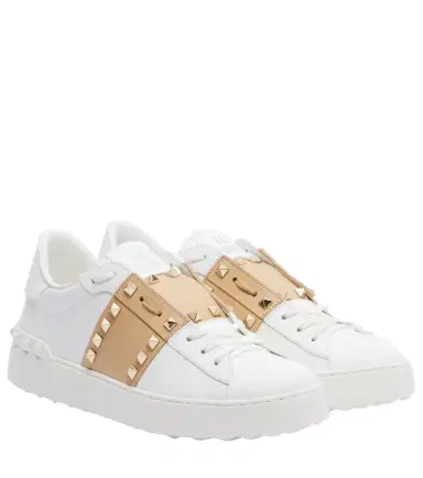 Valentino Garavani Rockstud leather sneakers | Thumbnail 1 Valentino Garavani Rockstud leather sneakers | Thumbnail 1