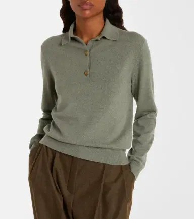 Loro Piana Classic cashmere polo sweater | Thumbnail 2 Loro Piana Classic cashmere polo sweater | Thumbnail 2