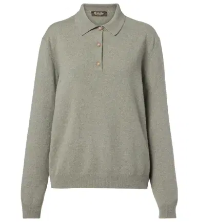Loro Piana Classic cashmere polo sweater | Thumbnail 1 Loro Piana Classic cashmere polo sweater | Thumbnail 1