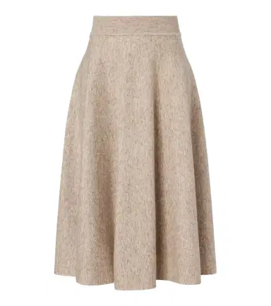 Loro Piana Cashmere, wool, and linen midi skirt | Thumbnail 1 Loro Piana Cashmere, wool, and linen midi skirt | Thumbnail 1