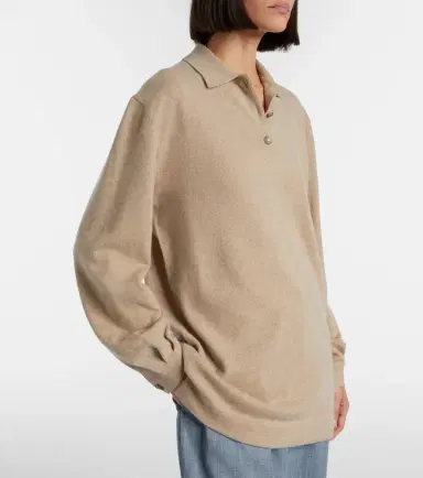 Loro Piana Classic cashmere polo sweater | Thumbnail 2 Loro Piana Classic cashmere polo sweater | Thumbnail 2