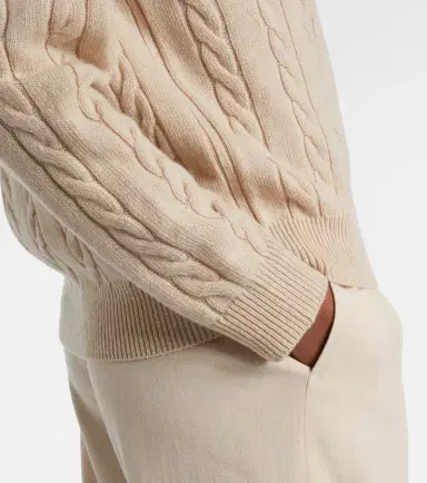 Loro Piana Cedar cable-knit cashmere sweater | Thumbnail 3 Loro Piana Cedar cable-knit cashmere sweater | Thumbnail 3