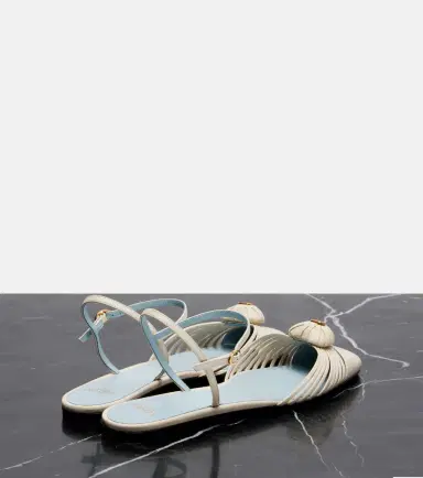 Valentino Garavani Caur Royal leather flats | Thumbnail 2 Valentino Garavani Caur Royal leather flats | Thumbnail 2