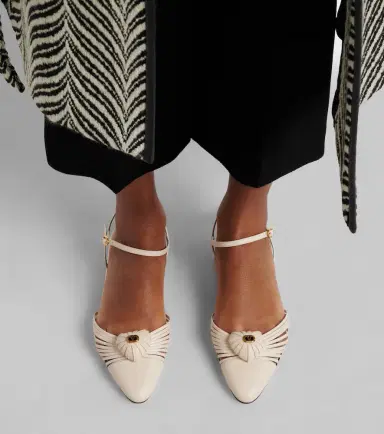 Valentino Garavani Caur Royal leather flats | Thumbnail 5 Valentino Garavani Caur Royal leather flats | Thumbnail 5