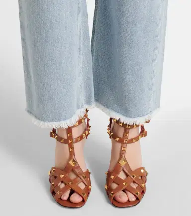 Valentino Garavani Studdy 80 leather sandals | Thumbnail 5 Valentino Garavani Studdy 80 leather sandals | Thumbnail 5