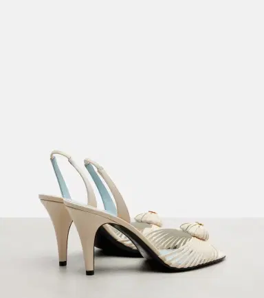 Valentino Garavani Royal 85 leather slingback sandals | Thumbnail 2