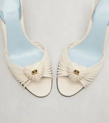 Valentino Garavani Royal 85 leather slingback sandals | Thumbnail 3