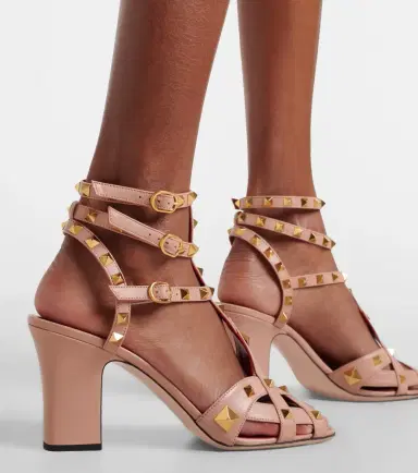 Valentino Garavani Studdy 80 leather sandals | Thumbnail 6 Valentino Garavani Studdy 80 leather sandals | Thumbnail 6
