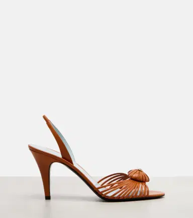 Valentino Garavani Royal 85 leather slingback sandals | Thumbnail 2