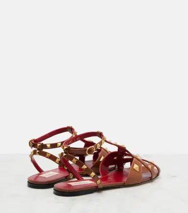 Valentino Garavani Studdy leather sandals | Thumbnail 4