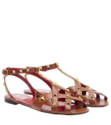Valentino Garavani Studdy leather sandals | Thumbnail 1