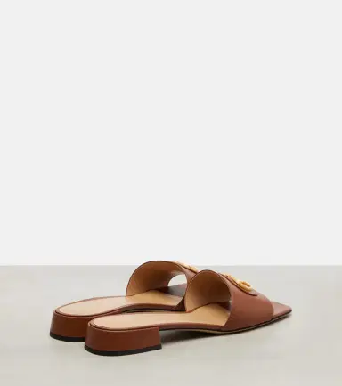Valentino Garavani VLogo leather sandals | Thumbnail 4 Valentino Garavani VLogo leather sandals | Thumbnail 4