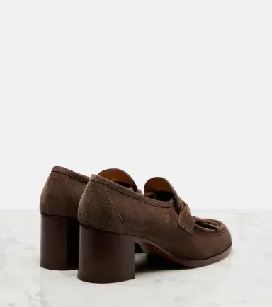 Valentino Garavani VLogo 60 suede loafer pumps | Thumbnail 2