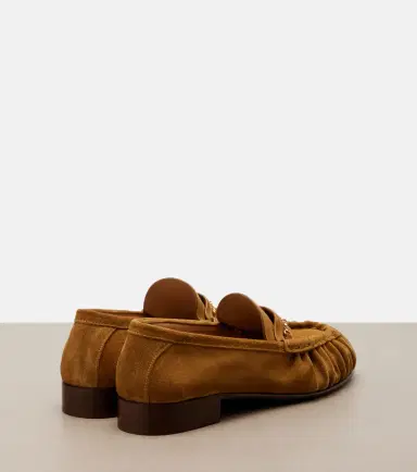 Valentino Garavani VLogo suede loafers | Thumbnail 3 Valentino Garavani VLogo suede loafers | Thumbnail 3