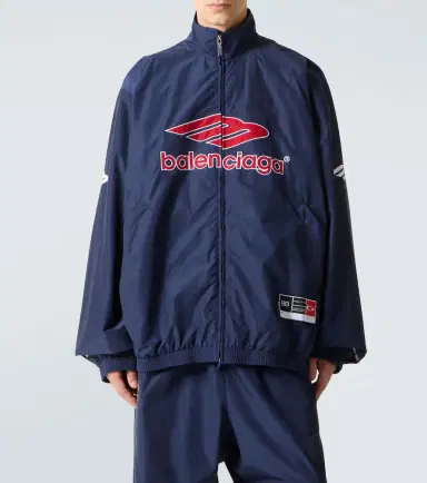 Balenciaga 3B Sports Icon cotton-blend track jacket | Thumbnail 2 Balenciaga 3B Sports Icon cotton-blend track jacket | Thumbnail 2