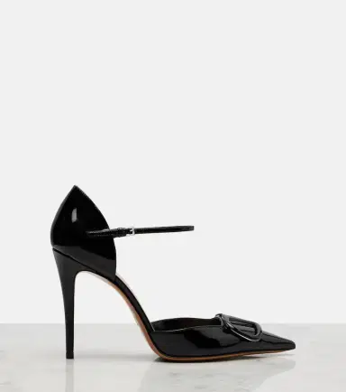 Valentino Garavani D'Orsay 100 patent leather pumps | Thumbnail 3 Valentino Garavani D'Orsay 100 patent leather pumps | Thumbnail 3