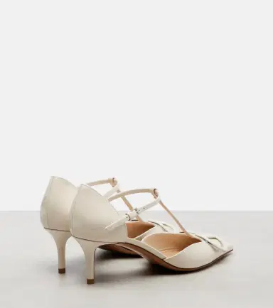 Valentino Garavani D'Orsay VLogo 65 patent leather pumps | Thumbnail 3