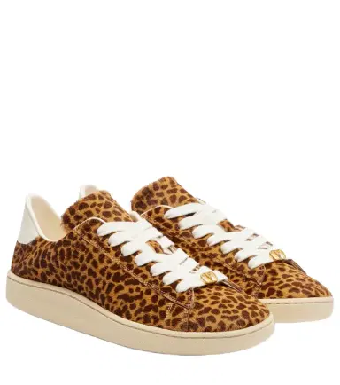 Valentino Garavani Royco calf hair sneakers | Thumbnail 1 Valentino Garavani Royco calf hair sneakers | Thumbnail 1
