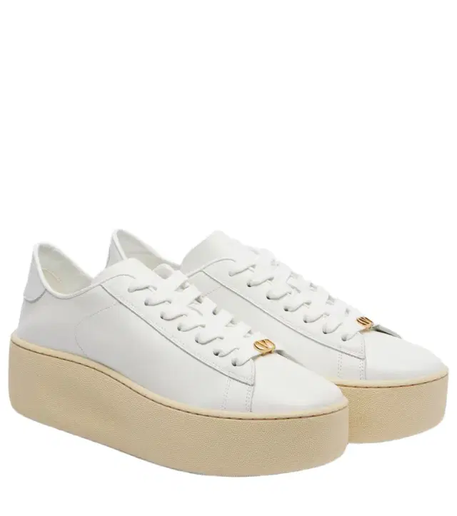 Valentino Garavani Royco 55 leather platform sneakers