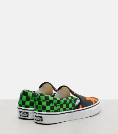 Valentino Garavani x Vans VLogo printed canvas slip-on sneakers | Thumbnail 4 Valentino Garavani x Vans VLogo printed canvas slip-on sneakers | Thumbnail 4
