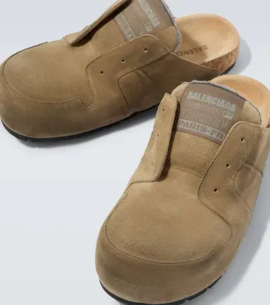 Balenciaga Dumbo suede slides | Thumbnail 2