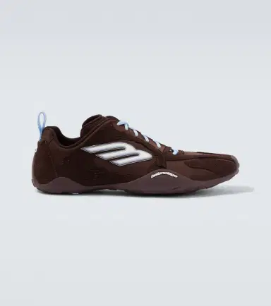Balenciaga Monday Ultra corduroy-trimmed sneakers | Thumbnail 2 Balenciaga Monday Ultra corduroy-trimmed sneakers | Thumbnail 2