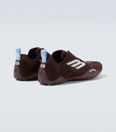 Balenciaga Monday Ultra corduroy-trimmed sneakers | Thumbnail 3 Balenciaga Monday Ultra corduroy-trimmed sneakers | Thumbnail 3