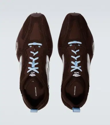 Balenciaga Monday Ultra corduroy-trimmed sneakers | Thumbnail 6 Balenciaga Monday Ultra corduroy-trimmed sneakers | Thumbnail 6