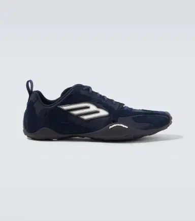 Balenciaga Monday Ultra corduroy-trimmed sneakers | Thumbnail 4 Balenciaga Monday Ultra corduroy-trimmed sneakers | Thumbnail 4