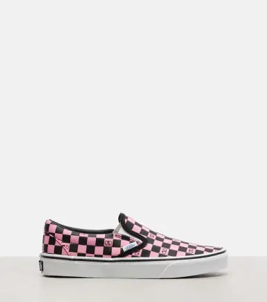 Valentino Garavani x Vans VLogo checked canvas slip-on sneakers | Thumbnail 4 Valentino Garavani x Vans VLogo checked canvas slip-on sneakers | Thumbnail 4