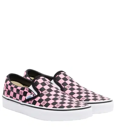 Valentino Garavani x Vans VLogo checked canvas slip-on sneakers | Thumbnail 1 Valentino Garavani x Vans VLogo checked canvas slip-on sneakers | Thumbnail 1
