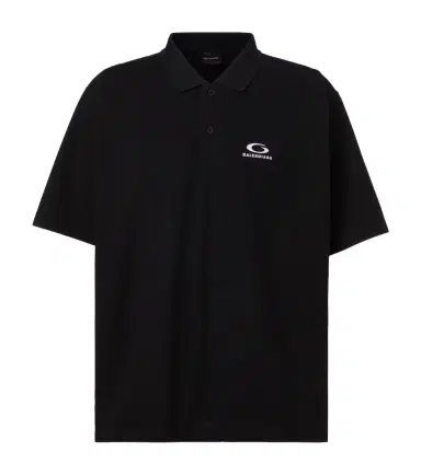 Balenciaga Logo cotton polo shirt | Thumbnail 1 Balenciaga Logo cotton polo shirt | Thumbnail 1