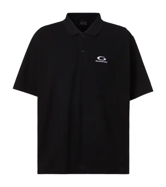 Logo cotton polo shirt