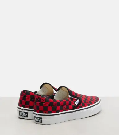 Valentino Garavani x Vans VLogo checked canvas slip-on sneakers | Thumbnail 2
