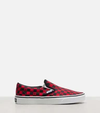 Valentino Garavani x Vans VLogo checked canvas slip-on sneakers | Thumbnail 3