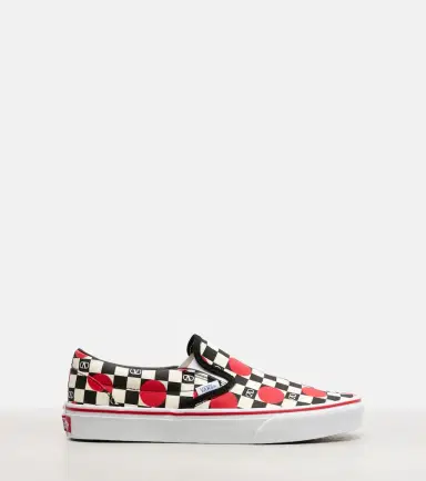 Valentino Garavani x Vans VLogo checked canvas slip-on sneakers | Thumbnail 4