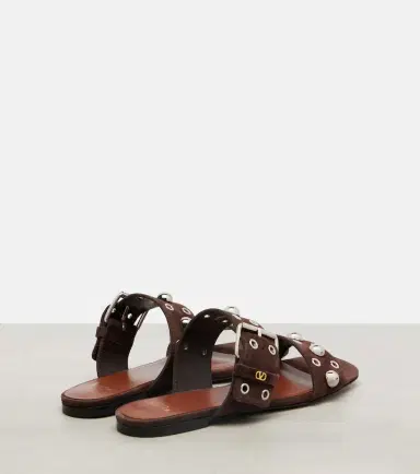 Valentino Garavani Nellcote studded suede sandals | Thumbnail 4