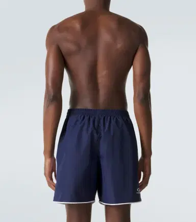 Balenciaga Logo swim trunks | Thumbnail 4 Balenciaga Logo swim trunks | Thumbnail 4