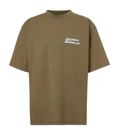 Balenciaga Logo cotton jersey T-shirt | Thumbnail 1 Balenciaga Logo cotton jersey T-shirt | Thumbnail 1
