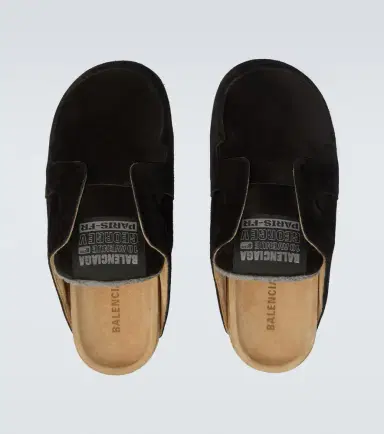 Balenciaga Dumbo suede slides | Thumbnail 6 Balenciaga Dumbo suede slides | Thumbnail 6