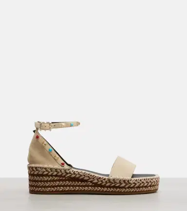 Valentino Garavani Rockstud suede espadrille sandals | Thumbnail 2 Valentino Garavani Rockstud suede espadrille sandals | Thumbnail 2
