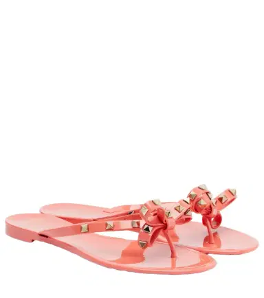 Valentino Garavani Rockstud thong sandals | Thumbnail 1