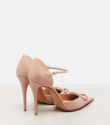 Valentino Garavani VLogo 100 patent leather pumps | Thumbnail 3