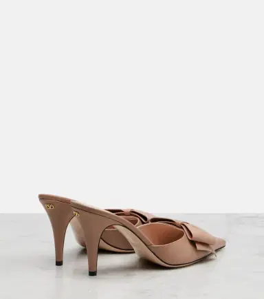 Valentino Garavani Bow-detail leather mules | Thumbnail 6 Valentino Garavani Bow-detail leather mules | Thumbnail 6