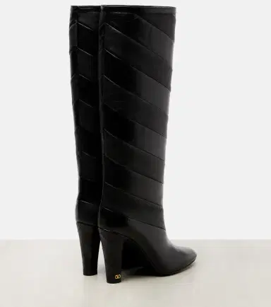 Valentino Garavani Rayons 100 leather knee-high boots | Thumbnail 2 Valentino Garavani Rayons 100 leather knee-high boots | Thumbnail 2